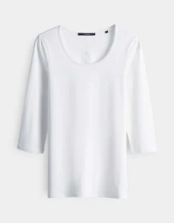 Basicshirt Kain Wit Online Bestellen*OPUS Online