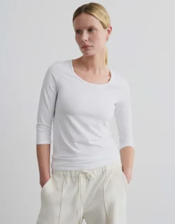 Basicshirt Kain Wit Online Bestellen*OPUS Cheap