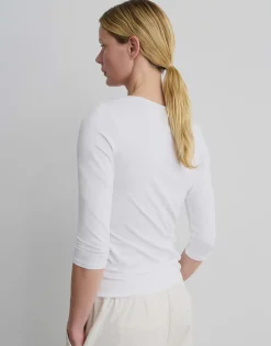 Basicshirt Kain Wit Online Bestellen*OPUS Cheap
