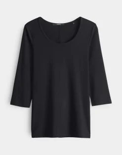 Basicshirt Kain Zwart Online Bestellen*OPUS Best