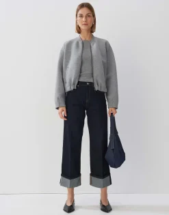 Basicshirt Kirosa Soft Grijs Online Bestellen*OPUS Fashion