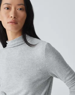 Basic Shirt Sasemin Grijs Online Bestellen*OPUS New