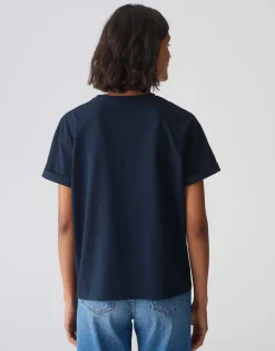 Basic Shirt Serox Blauw Online Bestellen*OPUS Shop