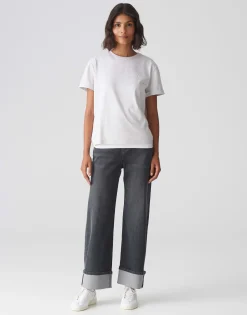 Basic Shirt Serox Grijs Online Bestellen*OPUS Cheap