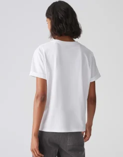 Basic Shirt Serox Wit Online Bestellen*OPUS Hot