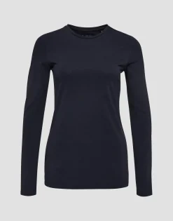 Basic Shirt Smilla Blauw Online Bestellen*OPUS Online