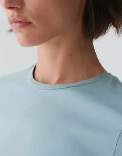 Basic Shirt Smilla Blauw Online Bestellen*OPUS Sale