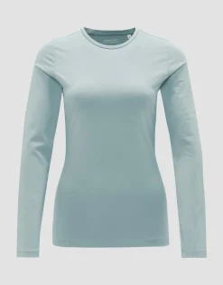 Basic Shirt Smilla Blauw Online Bestellen*OPUS Sale