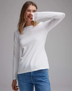 Basic Shirt Smilla Wit Online Bestellen*OPUS New