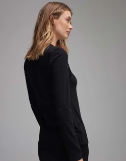 Basic Shirt Smilla Zwart Online Bestellen*OPUS Best