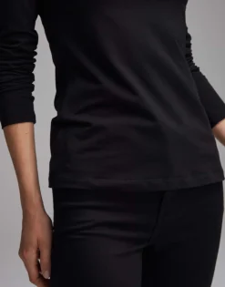 Basic Shirt Smilla Zwart Online Bestellen*OPUS Best