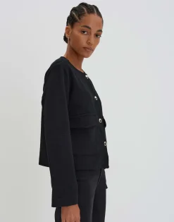 Blazer Jas Neelia Zwart Online Bestellen*OPUS New
