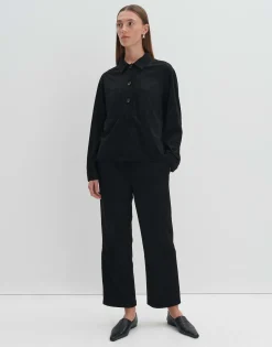 Blouse Met Lange Mouwen Zelura Zwart Online Bestellen*OPUS Best Sale