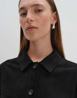 Blouse Met Lange Mouwen Zelura Zwart Online Bestellen*OPUS Best Sale