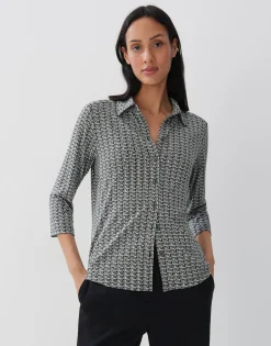 Blouse Shirt Kelly Pattern Groen Online Bestellen*OPUS Online