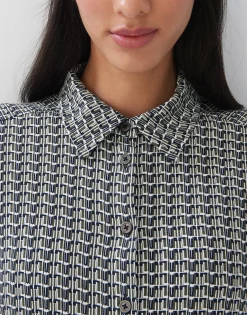 Blouse Shirt Kelly Pattern Groen Online Bestellen*OPUS Online