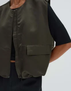 Bodywarmer Noeevi Groen Online Bestellen*OPUS New