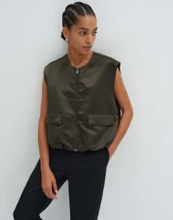 Bodywarmer Noeevi Groen Online Bestellen*OPUS New