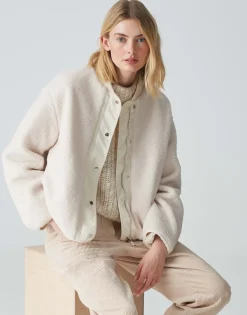 Bomber Helda Wit Online Bestellen*OPUS Best Sale