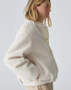 Bomber Helda Wit Online Bestellen*OPUS Best Sale