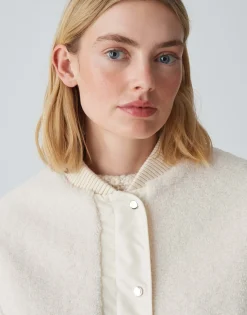 Bomber Helda Wit Online Bestellen*OPUS Best Sale