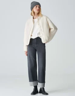 Bomber Helda Wit Online Bestellen*OPUS Best Sale