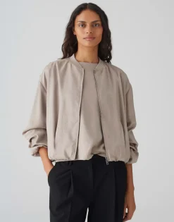 Bomber Jaletta Bruin Online Bestellen*OPUS Discount