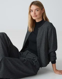 Bomber Jurla Zwart Online Bestellen*OPUS Hot