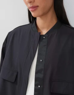 Bomber Norty Zwart Online Bestellen*OPUS Clearance