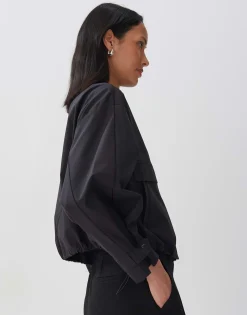 Bomber Norty Zwart Online Bestellen*OPUS Clearance