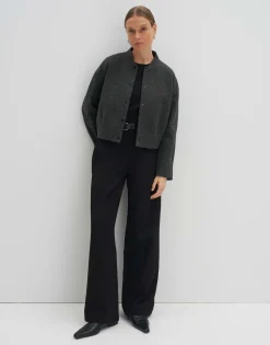 Bomber Nutona Grijs Online Bestellen*OPUS Store