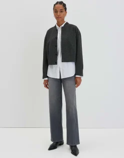 Bomber Nutona Grijs Online Bestellen*OPUS Store