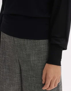 Boxy Shirt Sonnu Zwart Online Bestellen*OPUS Hot