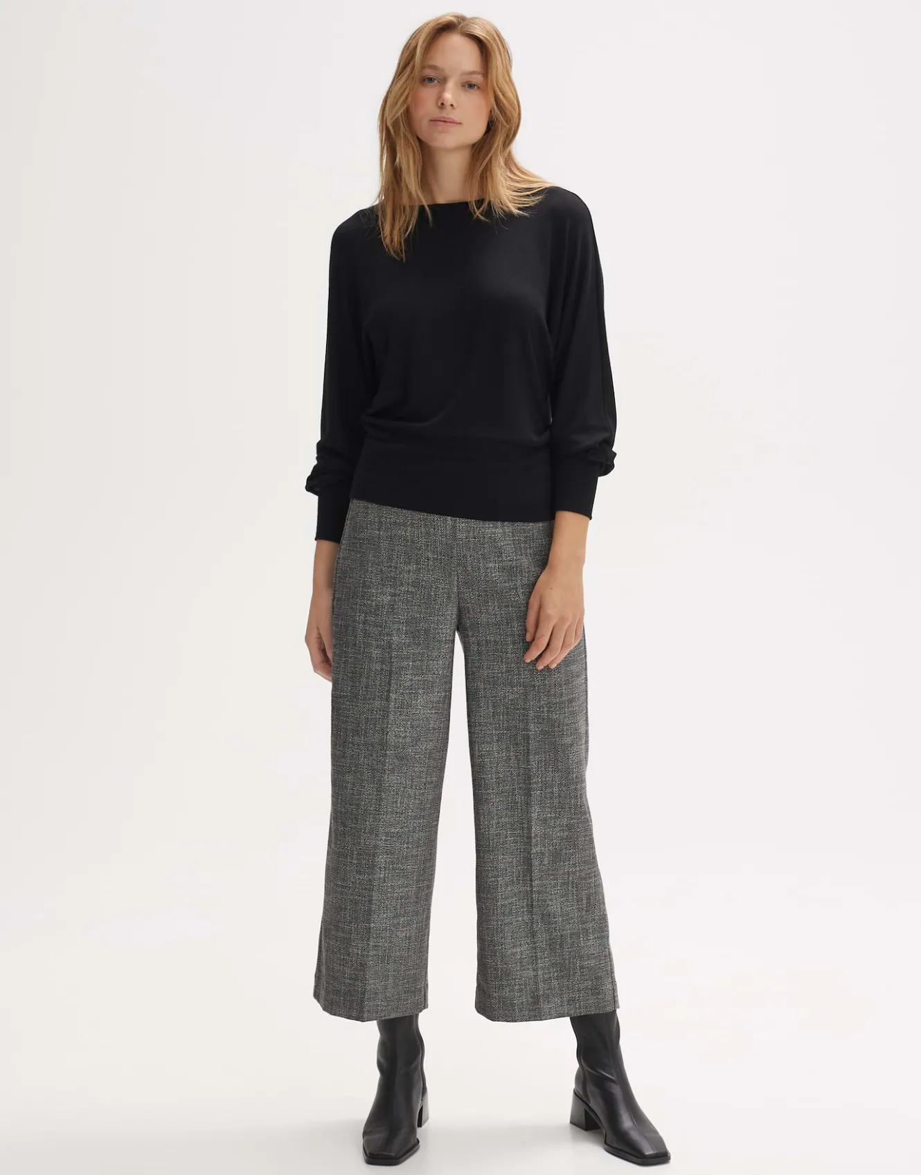 Boxy Shirt Sonnu Zwart Online Bestellen*OPUS Hot
