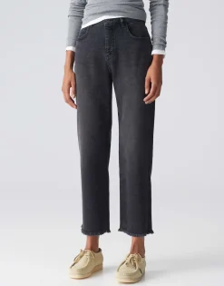 Boyfriend Jeans Lani Dark Grijs Online Bestellen*OPUS Cheap
