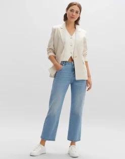 Boyfriend Jeans Lani Twist Blauw Online Bestellen*OPUS Best Sale