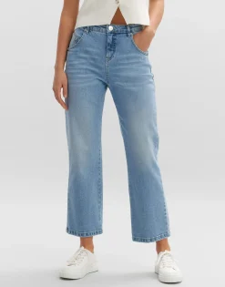 Boyfriend Jeans Lani Twist Blauw Online Bestellen*OPUS Best Sale