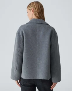 Caban Jas Hilna Grijs Online Bestellen*OPUS New