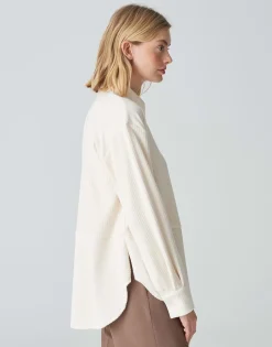 Corduroy Bloes Flevo Wit Online Bestellen*OPUS Hot