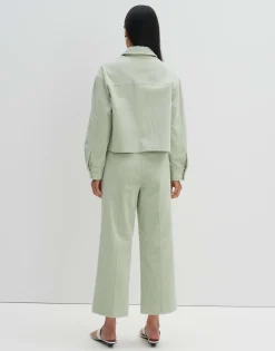 Corduroy Bloes Zohanna Groen Online Bestellen*OPUS Flash Sale