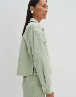 Corduroy Bloes Zohanna Groen Online Bestellen*OPUS Flash Sale