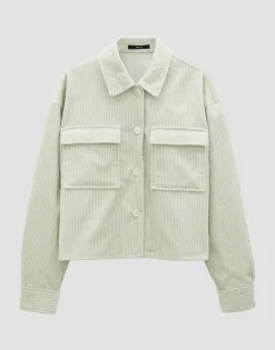 Corduroy Bloes Zohanna Groen Online Bestellen*OPUS Flash Sale