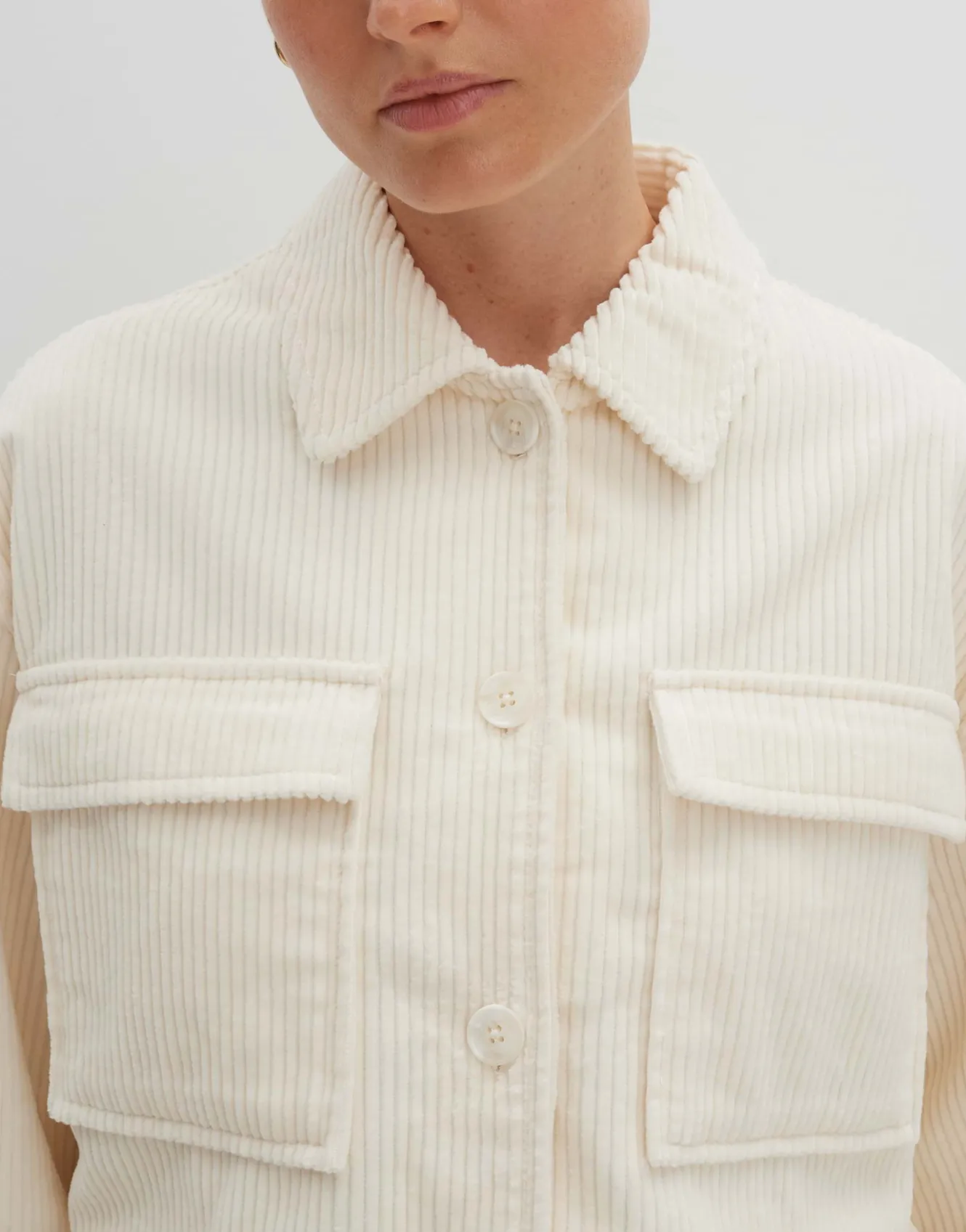Corduroy Bloes Zohanna Wit Online Bestellen*OPUS Cheap