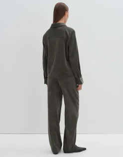Corduroy Bloes Zortney Detail Groen Online Bestellen*OPUS Online