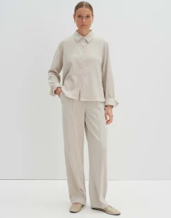Corduroy Bloes Zortney Detail Beige Online Bestellen*OPUS Cheap