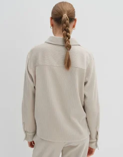 Corduroy Bloes Zortney Detail Beige Online Bestellen*OPUS Cheap