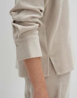 Corduroy Bloes Zortney Detail Beige Online Bestellen*OPUS Cheap