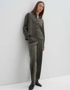 Corduroy Broek Cenya Corduroy Groen Online Bestellen*OPUS Hot