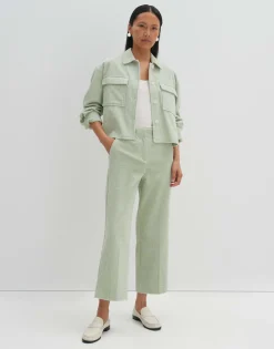 Corduroy Broek Cisilia Corduroy Groen Online Bestellen*OPUS Discount
