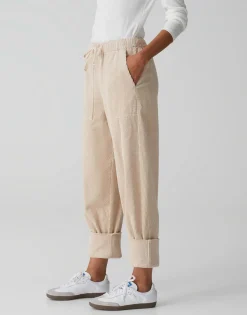 Corduroy Broek Malpi Cargo Beige Online Bestellen*OPUS Online